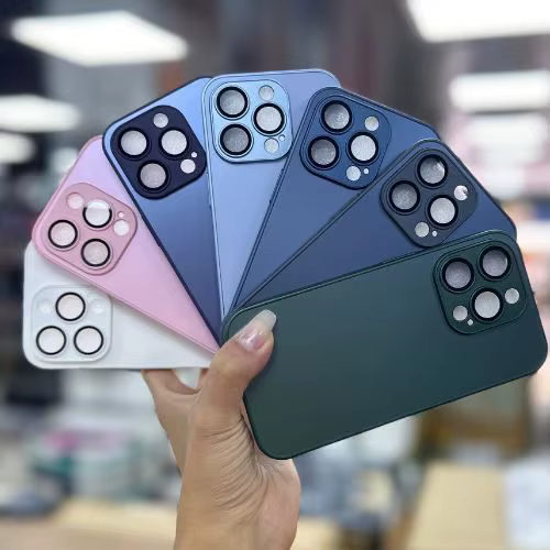Película Protetora para iPhone, Capa para Comprimento Total de 15, 14, 13, 12, 11 Pro, 14, 15 Plus, Max, Qualidade AG