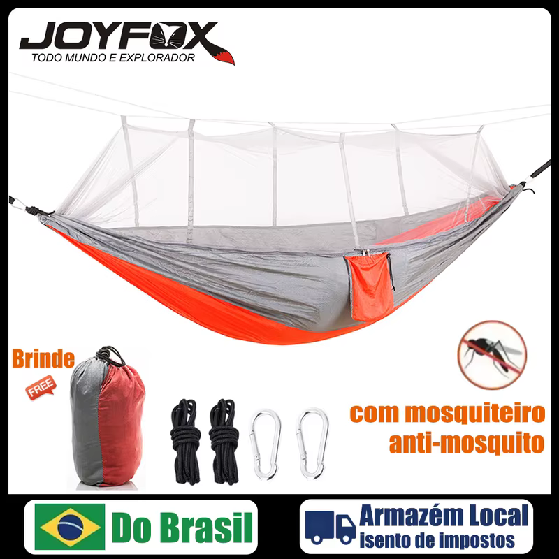 Joyfox Rede De Dormir Casal Com Mosquiteiro Descanso Nylon rede adequada para acampamento Camping jardim Camuflagem