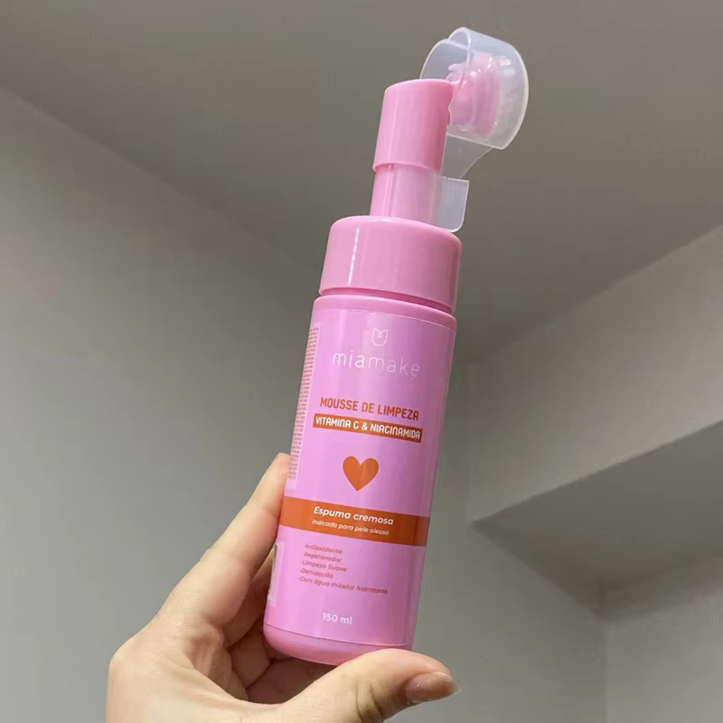 Mousse de Limpeza Vitamina C e Niacinamida 150ml - Mia Make