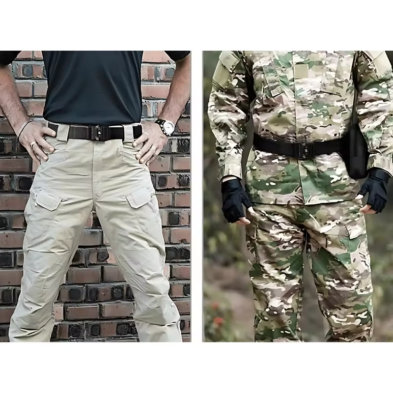 Cinto Tático Estilo Militar Elegante Masculino e Feminino Nylon Fivela e Engate Rápido 120cm Ajustavel