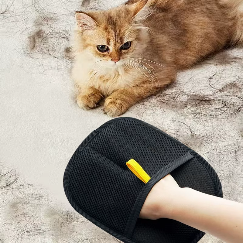 Kit Luvas Mágicas + Escova Adesiva Profissional – Remoção de Pelos e Limpeza Pet Rápida e Eficiente