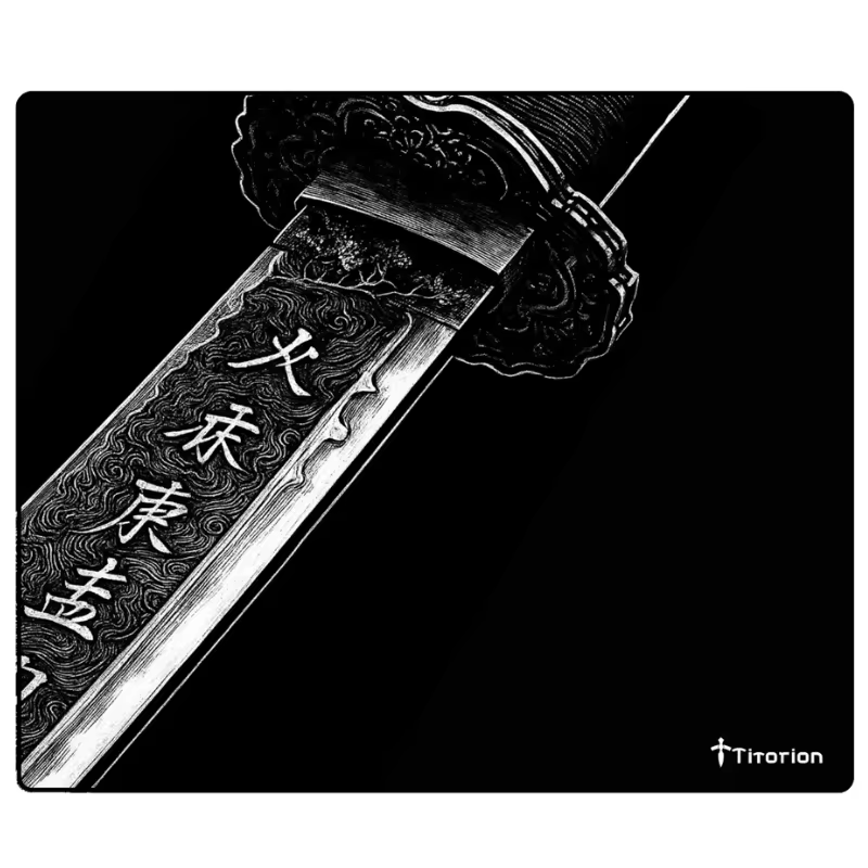 Mouse Pad Gamer Apex Hibrid Profissional 49x42 Com Costura Baixa Preto Branco Vermelho Girl Ergonômico Titorion