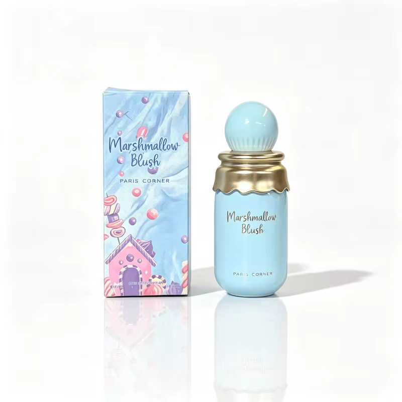 Marshmallow Blush Adequado para deslocamento diário, primavera e verão, suave e doce.