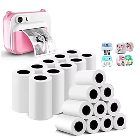 Papel Térmico 30 Rolos Branco Padrão Compatível com Diversas Marcas de Impressoras Portáteis e Equipamentos Comerciais