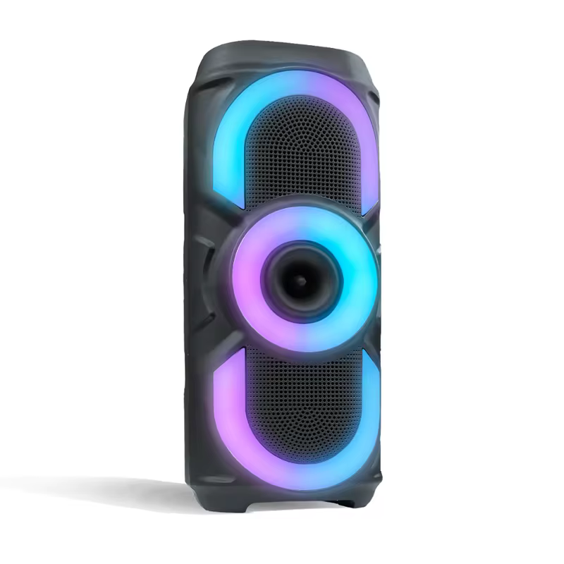 Caixa De Som Bluetooth Portátil RGB TWS USB Estéreo Potente 50W