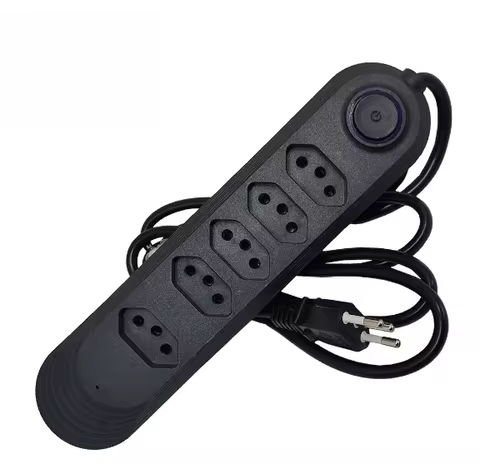 Extensão Elétrica 2.5m Com 4 Tomadas com Botão - Neverdie Store