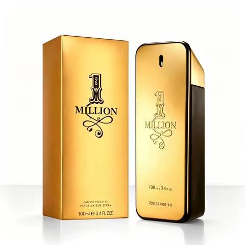 Million Eau de Toilette para Homens, 100ml, fragrância de longa duração, um excelente presente para homens.
