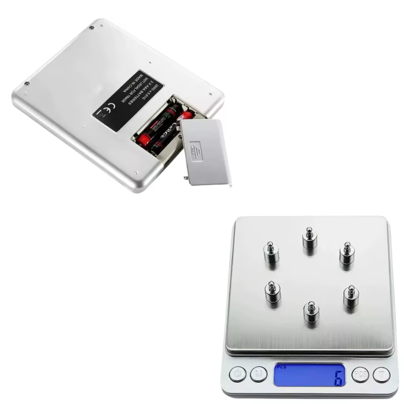 Mini Balança Digital Alta Precisão Até 3kg - Cozinha, Laboratório, Alimentos