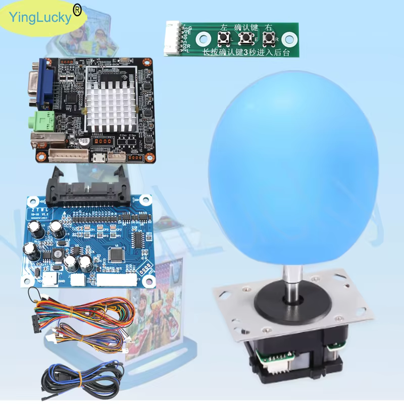 Kit de Simulador de Parkour para Crianças Arcade Subway, Jogo de Vídeo Arcade com Aceitador de Moedas e Joystick