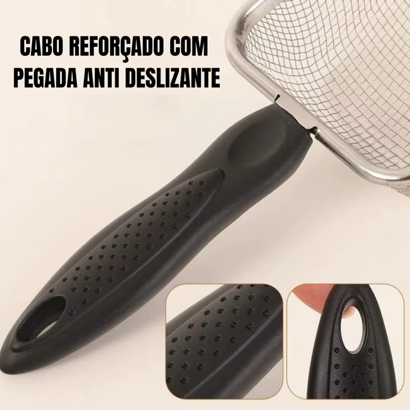 Pá de Areia para Gatos em Aço Inoxidável Durável, Antiodor, Fácil de Limpar, Ergonômica, Higiene Felina
