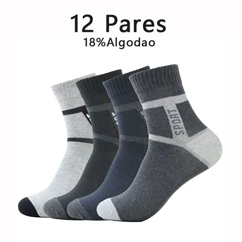 Meias de Verão Para Negócios, Respiráveis, Altamente Elásticas, Impressão de Letras, Algodão, Meias de Corrida