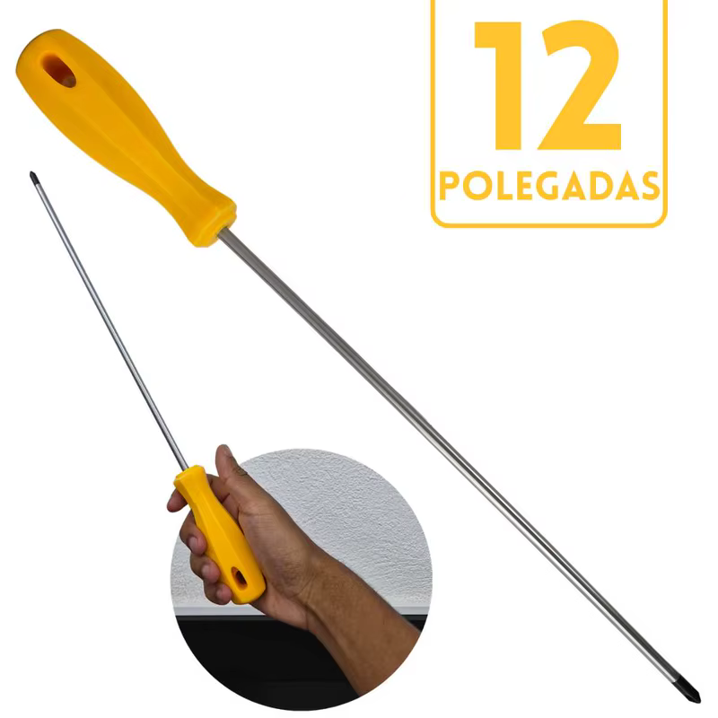 Chave Phillips 40cm 12 Pol Tanquinho Profissional Grande