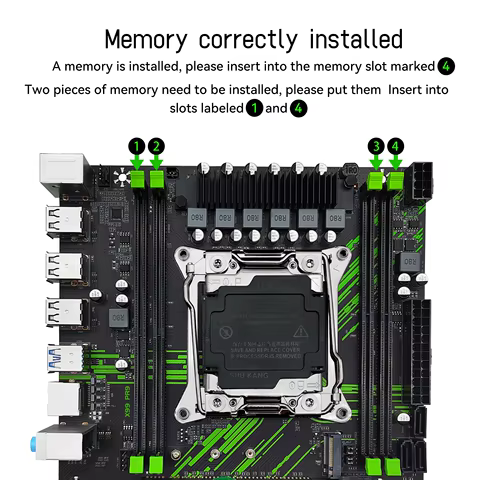 MACHINIST X99 PR9 Suporte para placa-mãe Xeon E5 V3/V4 LGA 2011-3 Series CPU DDR4 ECC RAM NVME M.2 USB3.0