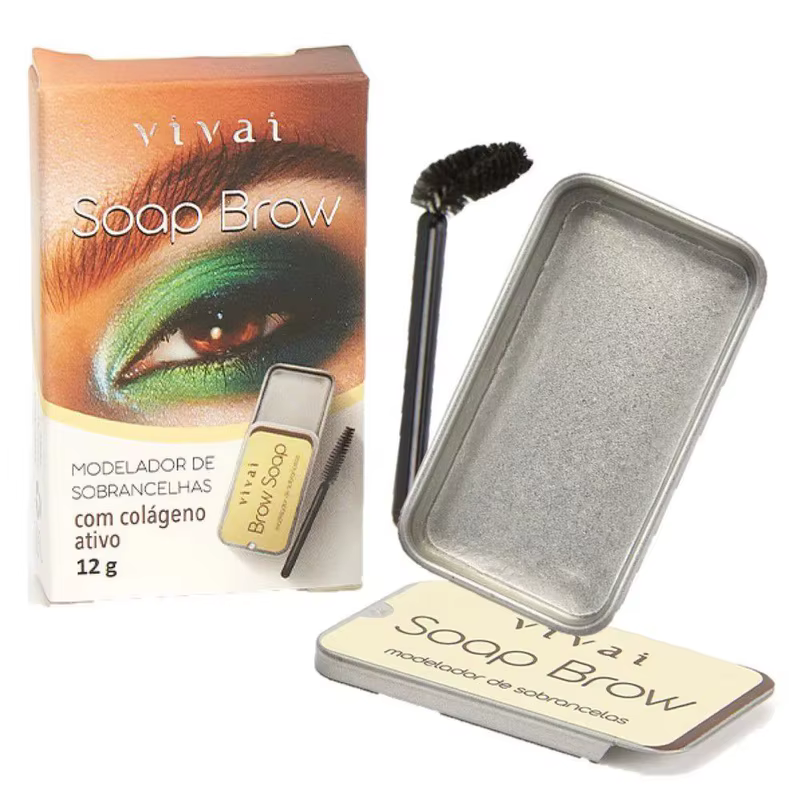 Modelador de Sobrancelhas Soap Brow com Colágeno Ativo Vivai