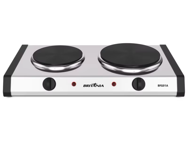 Fogão Elétrico 2 Bocas 2000W Britânia BFG01A - 110V