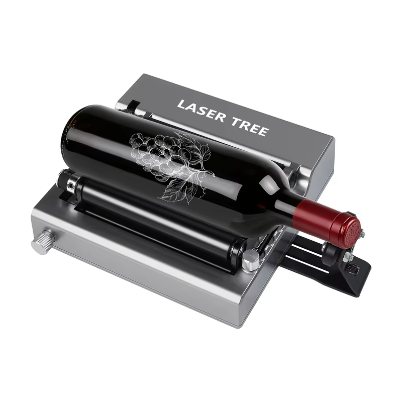 Rolo Rotativo LASER TREE para Máquina de Gravação a Laser Série LT-K1, para Gravação de Latas, Garrafas, Canetas, Copos e Objetos Cilíndricos