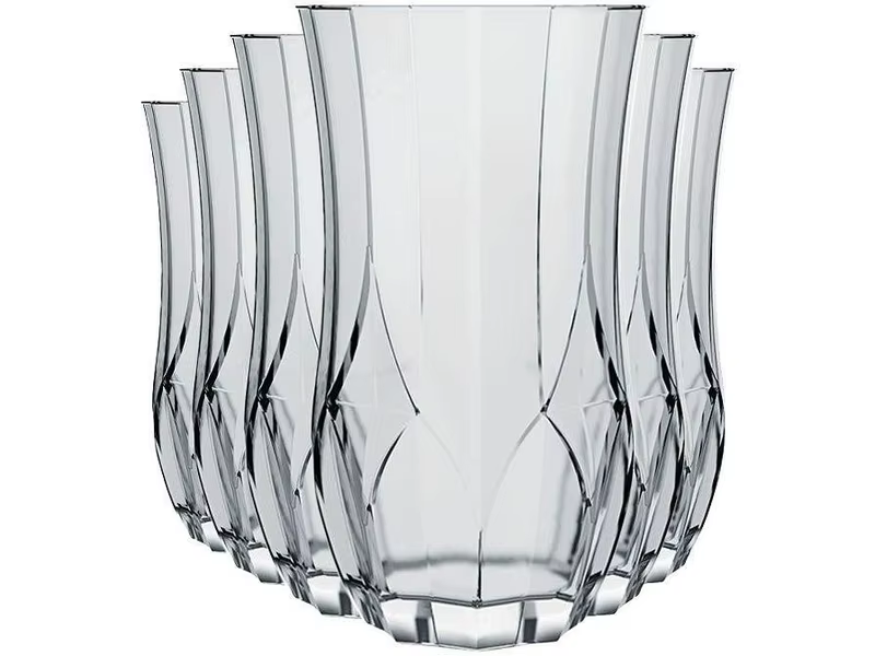 Jogo de Copos de Vidro Long Drink 360ml 6 Peças Nadir Ópera