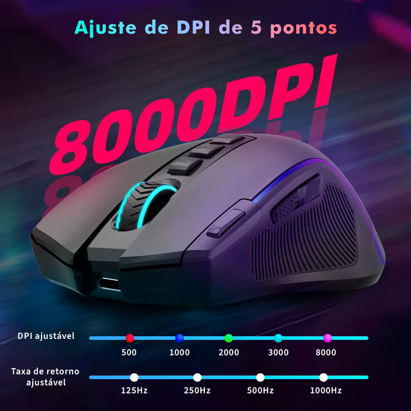 Mouse sem Fio, Mouse Gamer, Mouse Gamer sem Fio, Mouse sem Fio Recarregável, Mouse com Fio, Mouses sem Fio, Do Brasil