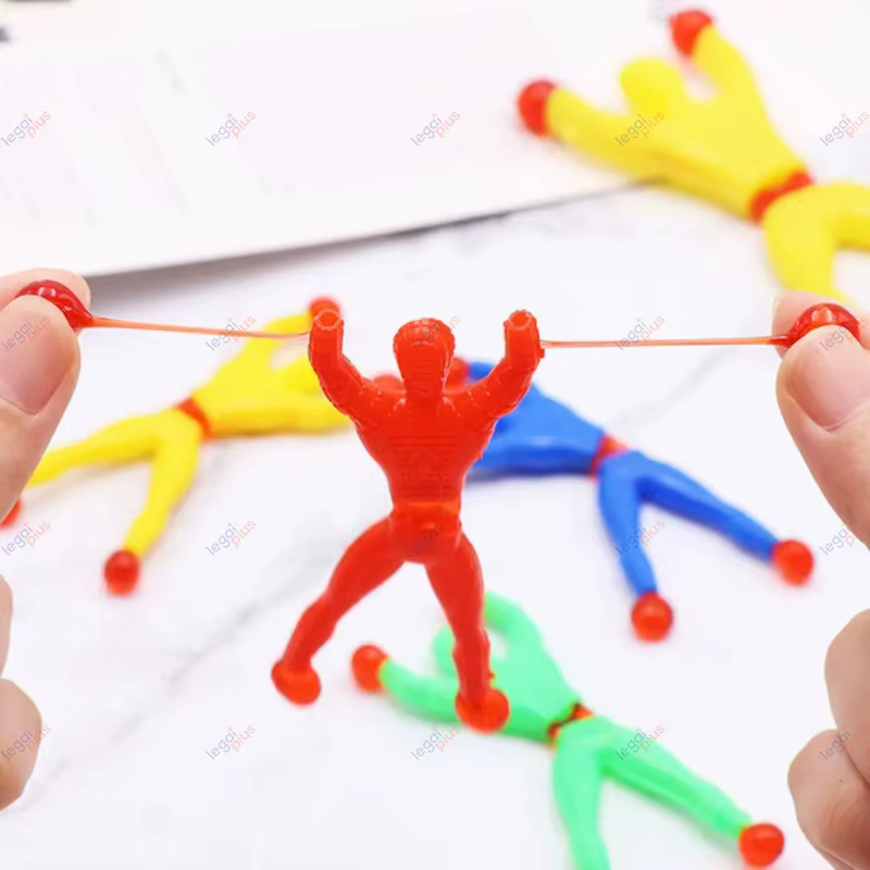 Boneco Ninja Grudento Que Desce Na Parede Brinquedo Infantil Seguro Sem Bateria