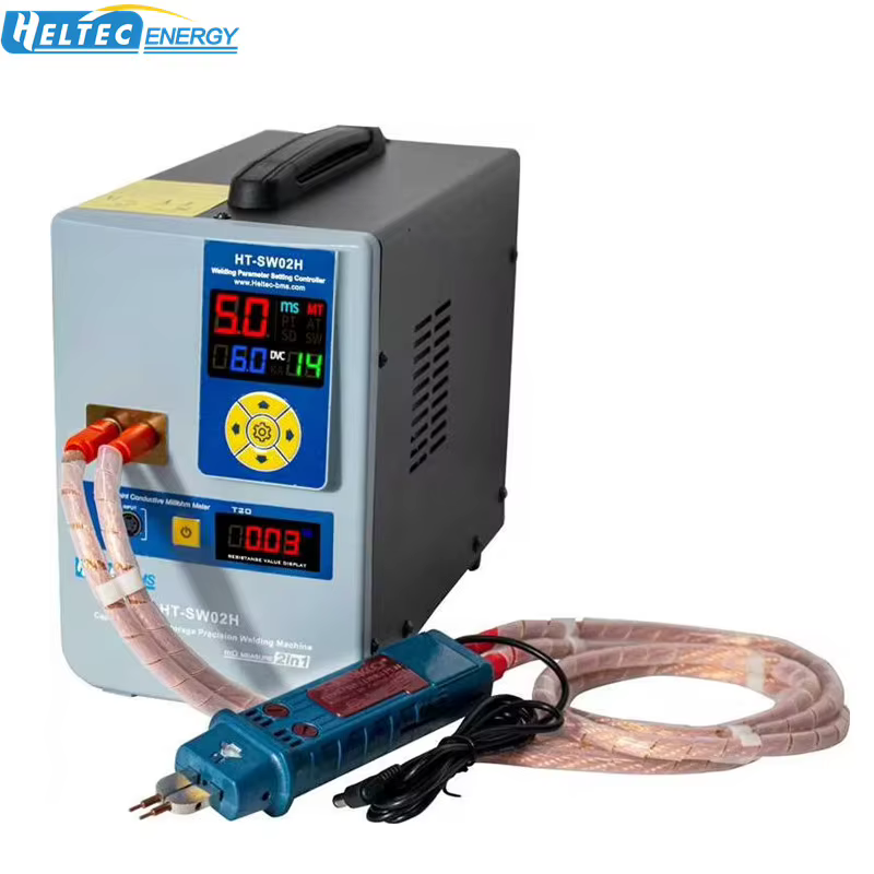 Heltec 14.5KW 21KW 36KW 42KW Máquina de Solda a Ponto Portátil Automotiva com Bateria e Armazenamento por Capacitor, Ferramentas Eficientes