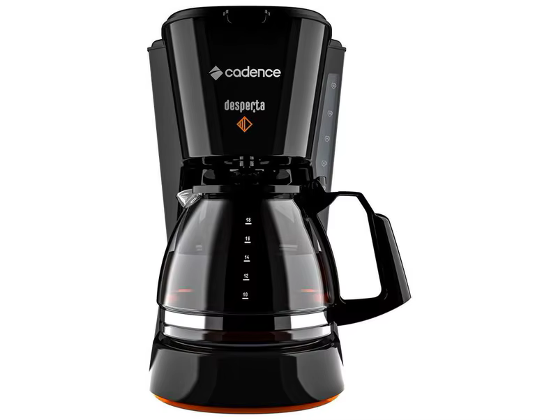 Cafeteira Cadence Desperta CAF338 18 Cafés Preta - 220V