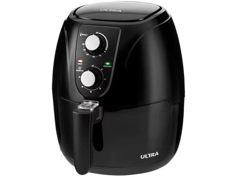 Fritadeira Elétrica sem Óleo/Air Fryer Ultra AF-UT-01 Preta com Timer 3,2L - 110V