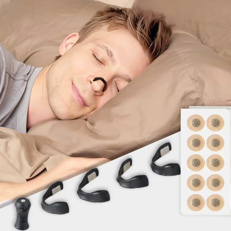 Dilatador Nasal de Silicone Macio Ajustável Anti Ronco para Respirar Melhor e Dormir Bem