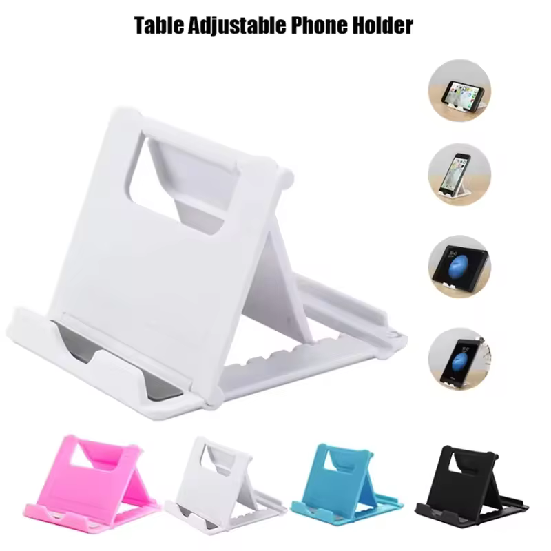 Suporte Flexível e Dobrável para Celular e Tablet, Suporte para Smartphone, Acessórios para Celular