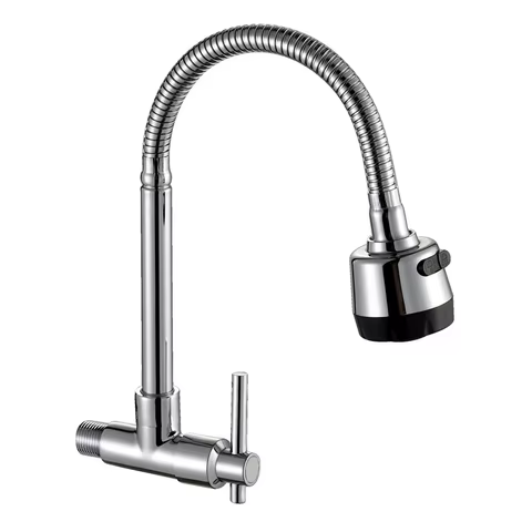 Torneira Gourmet Cozinha Flexível 2 Jatos Parede/bancada