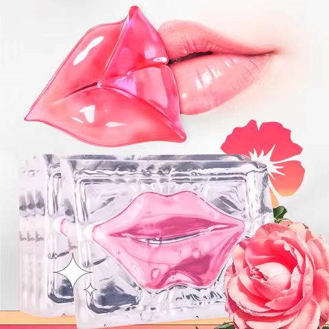 Kit 10 Máscara Labial Hidratante De Mel de Colágeno com Cristal Hidratante - Hidratação Profunda