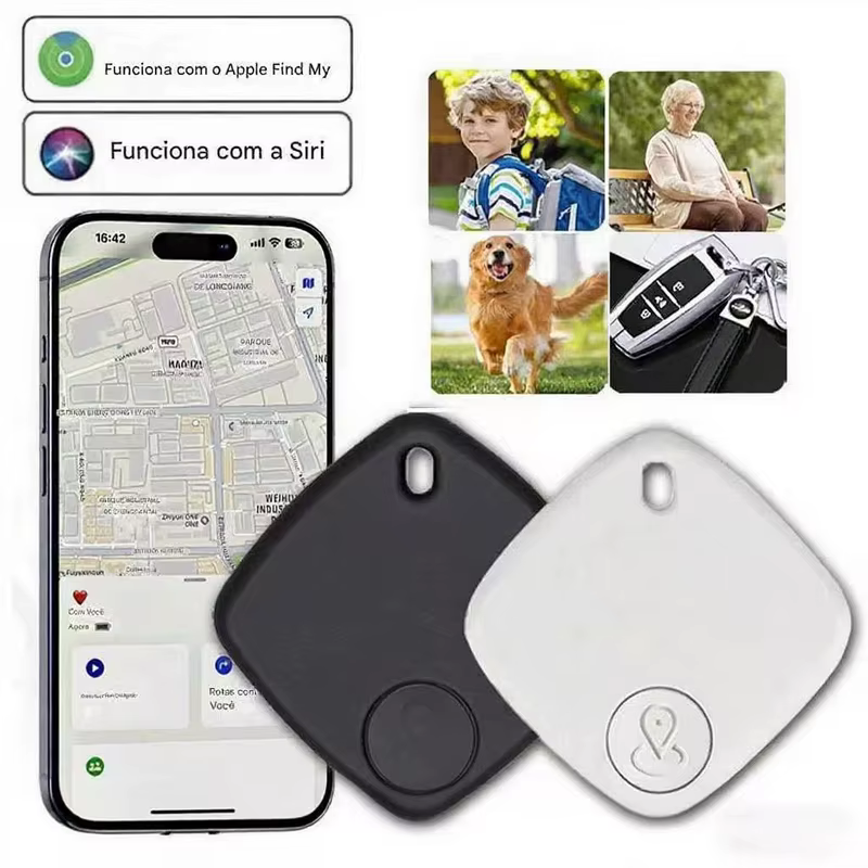 Rastreador GPS Inteligente Sem Limites Para Carro, Mala, Moto, Pet e Criança Localizador