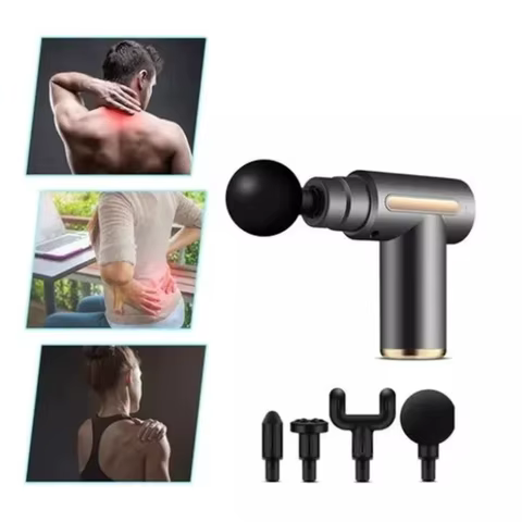 Massageador Elétrico Portátil de Alta Frequência Profissional para Massagem Muscular