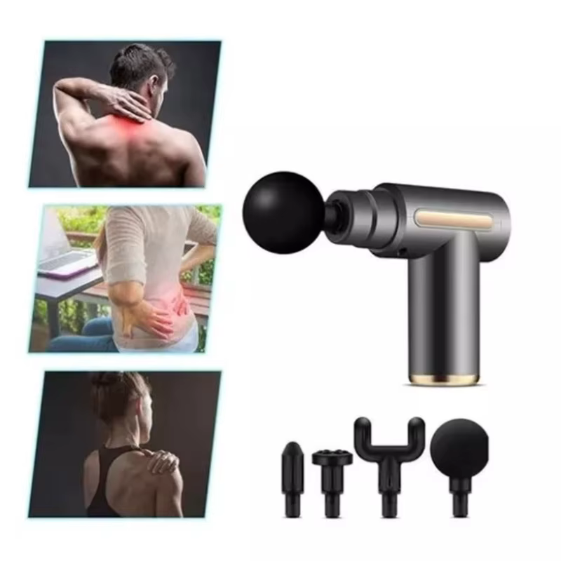 Massageador Elétrico Portátil de Alta Frequência Profissional para Massagem Muscular