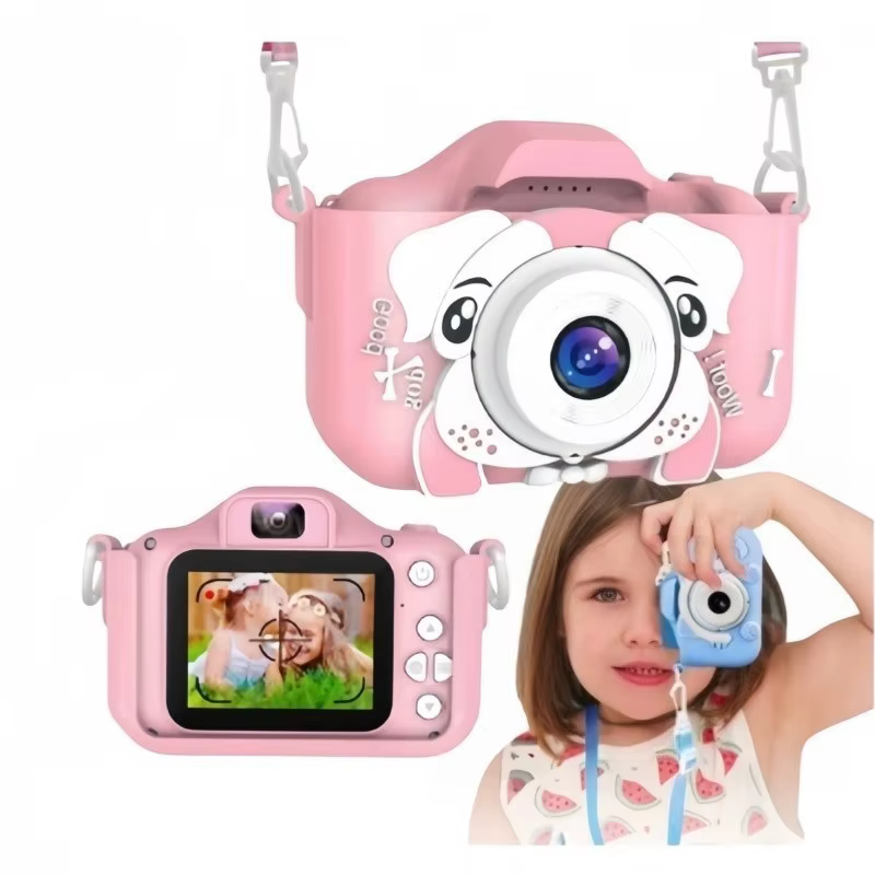 Câmera Digital Infantil para Crianças, Fotografia e Vídeo, Brinquedo Educativo, Presente Criativo para Meninos e Meninas