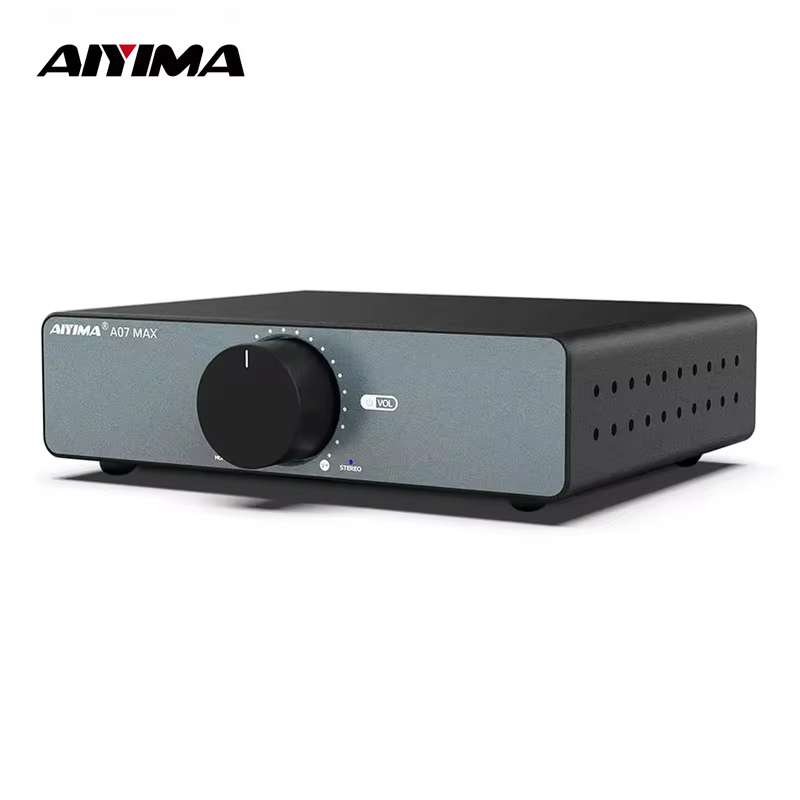 AIYIMA-A07 MAX TPA3255 Amplificador de áudio, amplificador estéreo 2.0, 300 Wx2 PBTL, amplificador de som mono, 600W, alto-falan