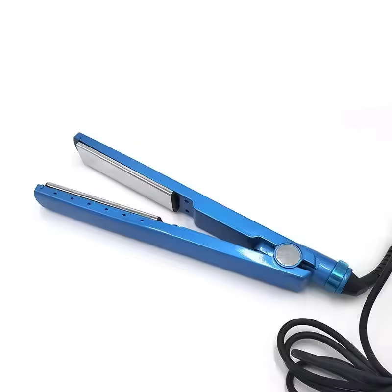 Prancha Alisadora de Cabelo Brasileira Portátil 2 em 1 (Versão Larga e Estreita) com Aquecimento Rápido, Anti-Queimaduras e Display LCD para Uso Doméstico, Salão e Viagem