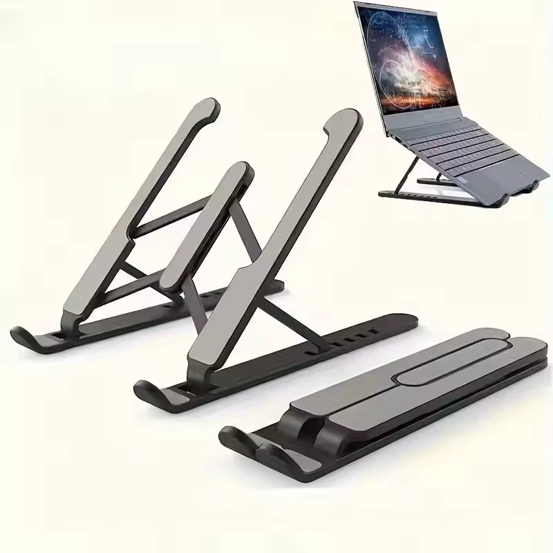 Suporte Dobrável para Laptop, Base Portátil para Notebook